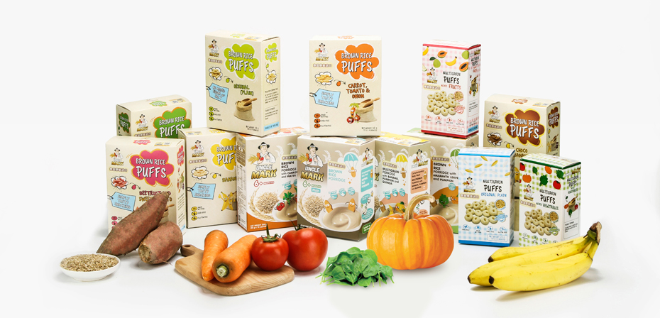 Uncle Mark baby foods