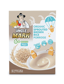 ORGANIC SPROUTED BROWN RICE  BABY MEAL 